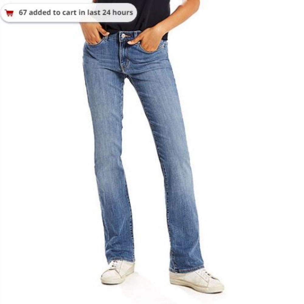 Vintage Levi's relaxed bootcut 550 jeans, size 12
